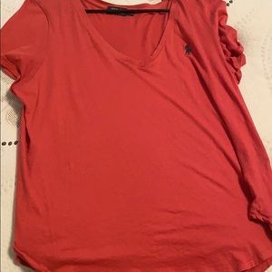 Polo xl pink v neck